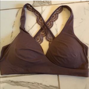 Lace Back Lounge or Nursing Bra
